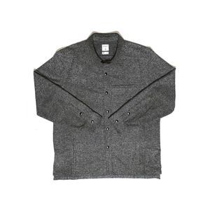 John Elliot x GAP Grey Snap Flannel